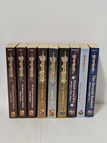 Dragonlance trilogies lot - trilogies, 9