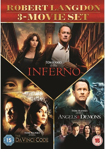 Robert langdon trilogy dvd - robert,