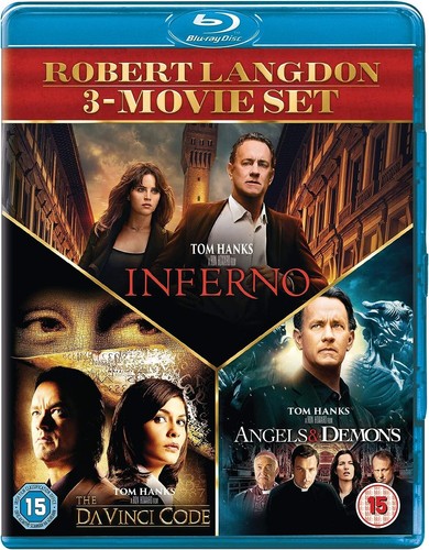 Robert langdon trilogy blu ray - trilogy,
