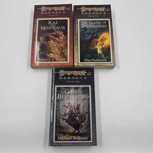 Dragonlance heroes book - dragonlance,